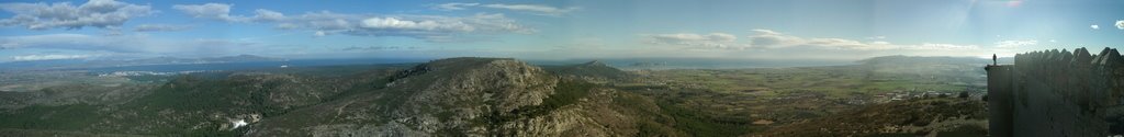 Panoràmica Empordà desde el castell by Carles Ballester