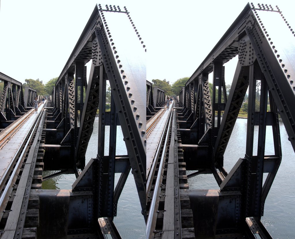 X3D - Kanchanaburi - River Kwai Bridge by © Sonny☼3D