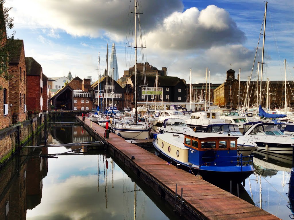 St Katherine's Dock by Chris Seager