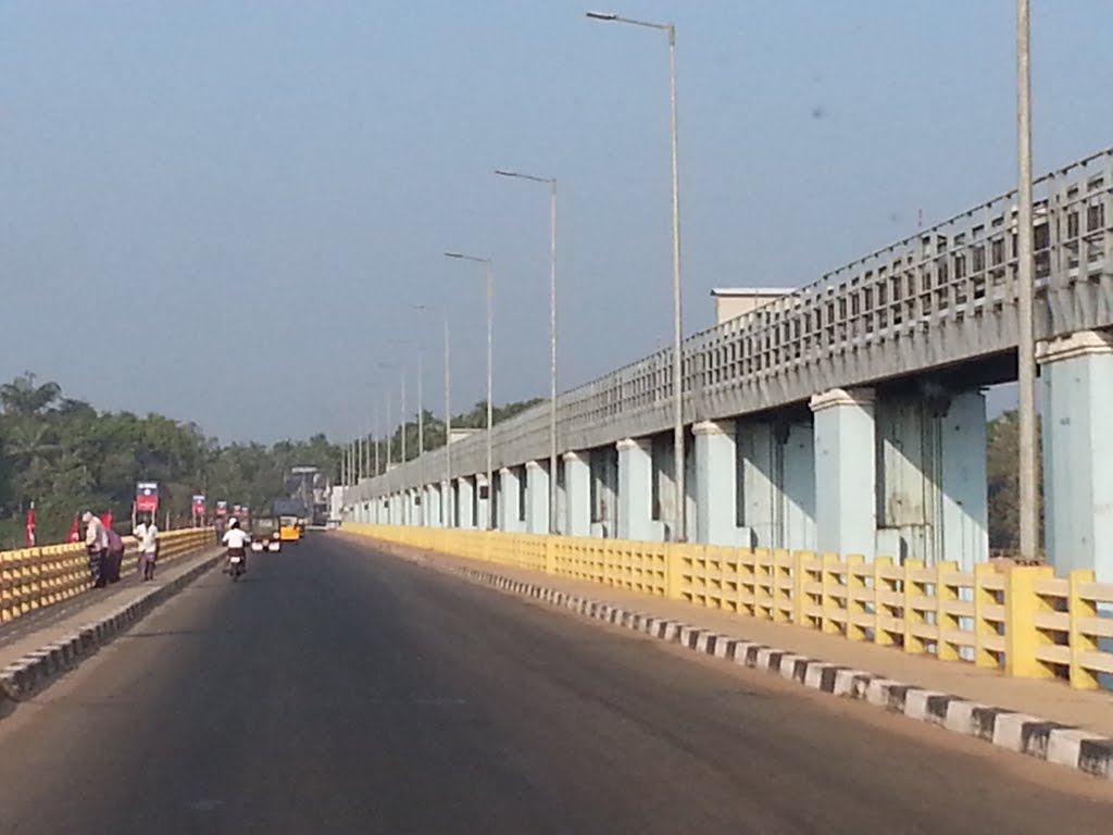 Chamvravattom sluice bridge. Ponnani .Nh 17. kerala by suresh Babu