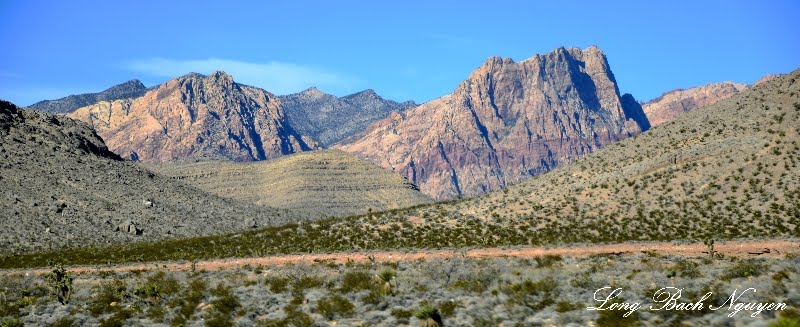 Sandstone Bluff, Spring Mountains, Blue Diamond, Nevada by longbachnguyen