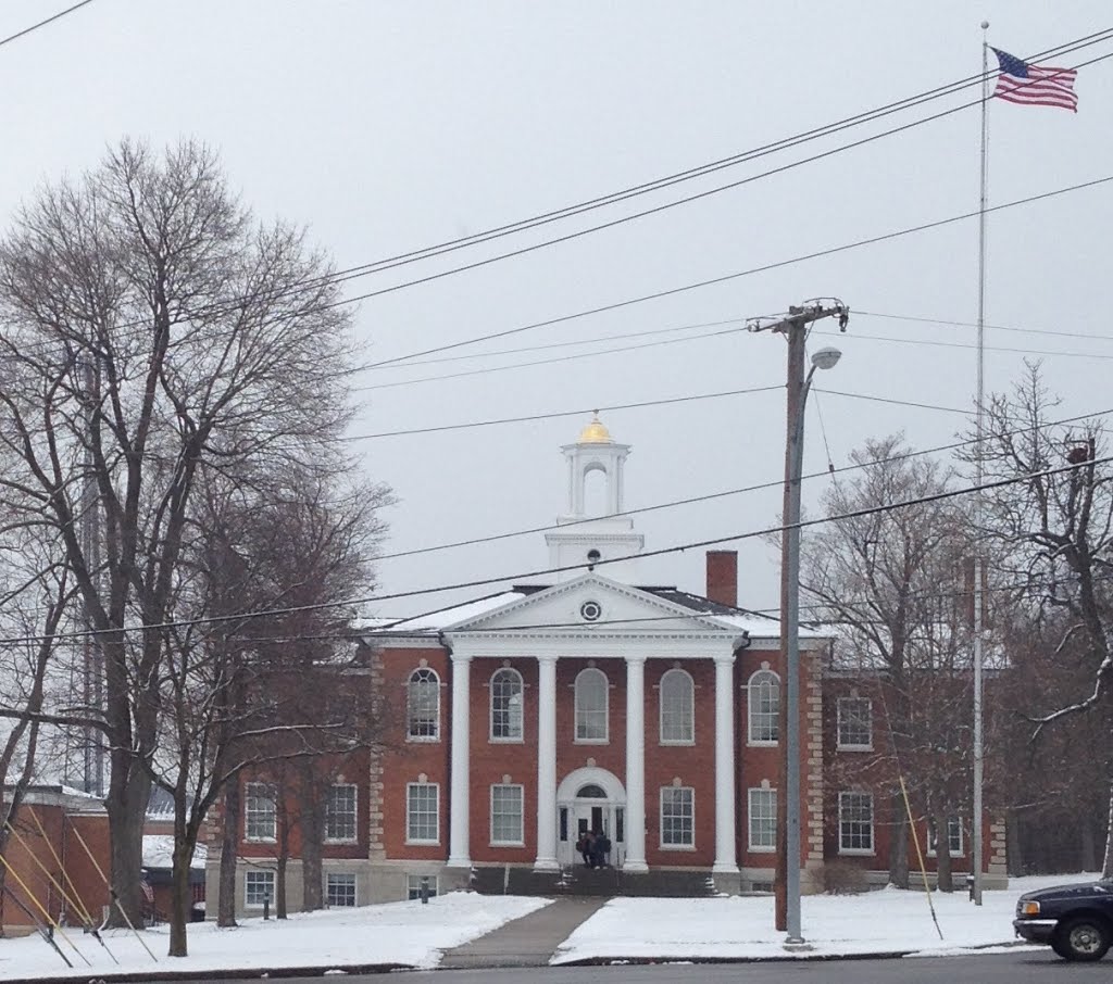 The Livingston County Court House in Geneseo New York by JBTHEMILKER