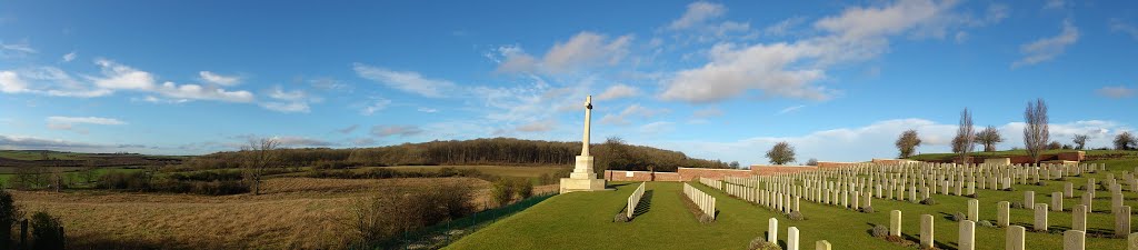 Panorama. Maroeuil British Cemetery by Bourdon Jérémy