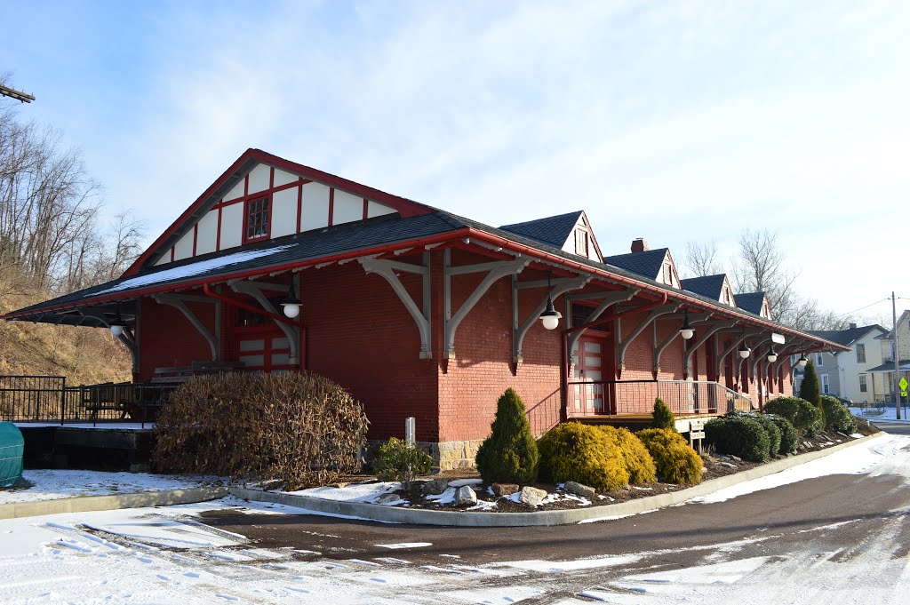 Meyersdale Station on GAP Trail by Chris Sanfino