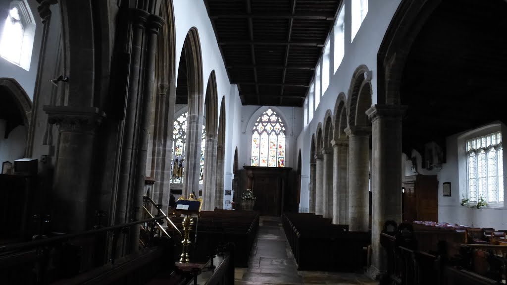 West windows, st. peter and st. pauls church, wisbech, cambs. jan. 2014. by Michael & Grace.