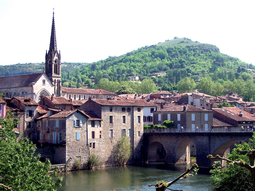 ST-ANTONIN NOBLE VAL - le village by Jean THIERS