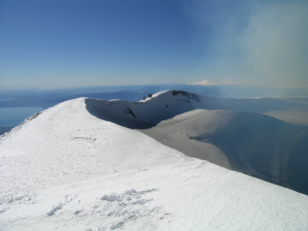 Crater Volcán Villarrica by mono andes