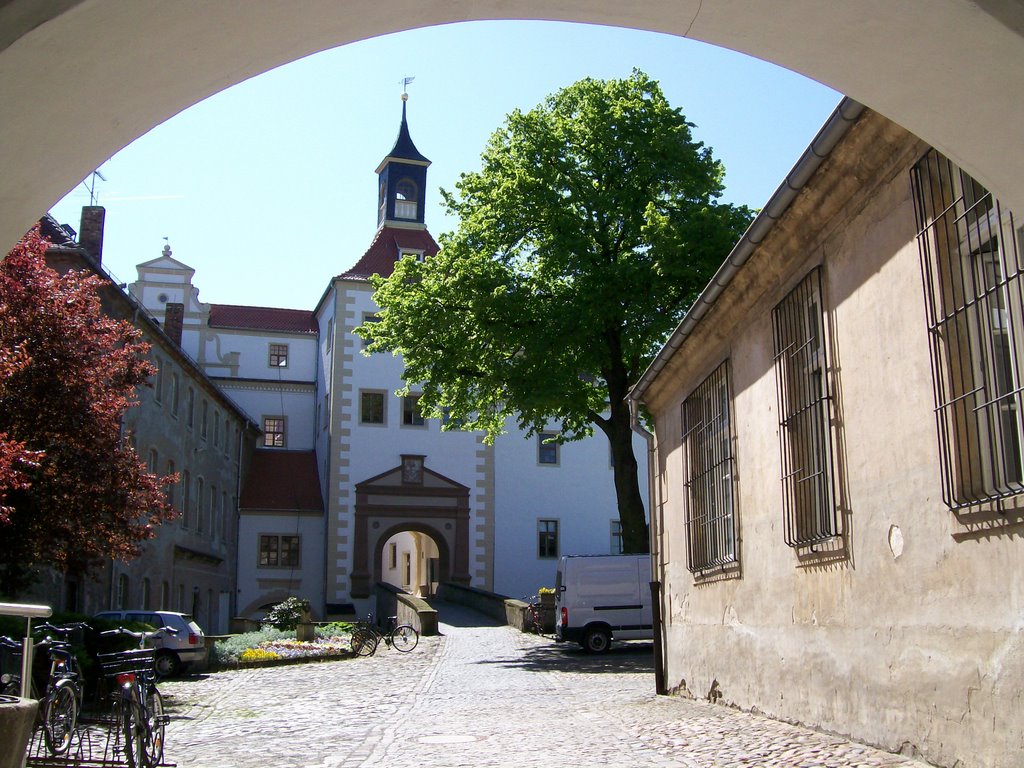 Germany_Brandenburg Country_Lausitz_Finsterwalde_Castle_Entrance_100_1501 by George Charleston