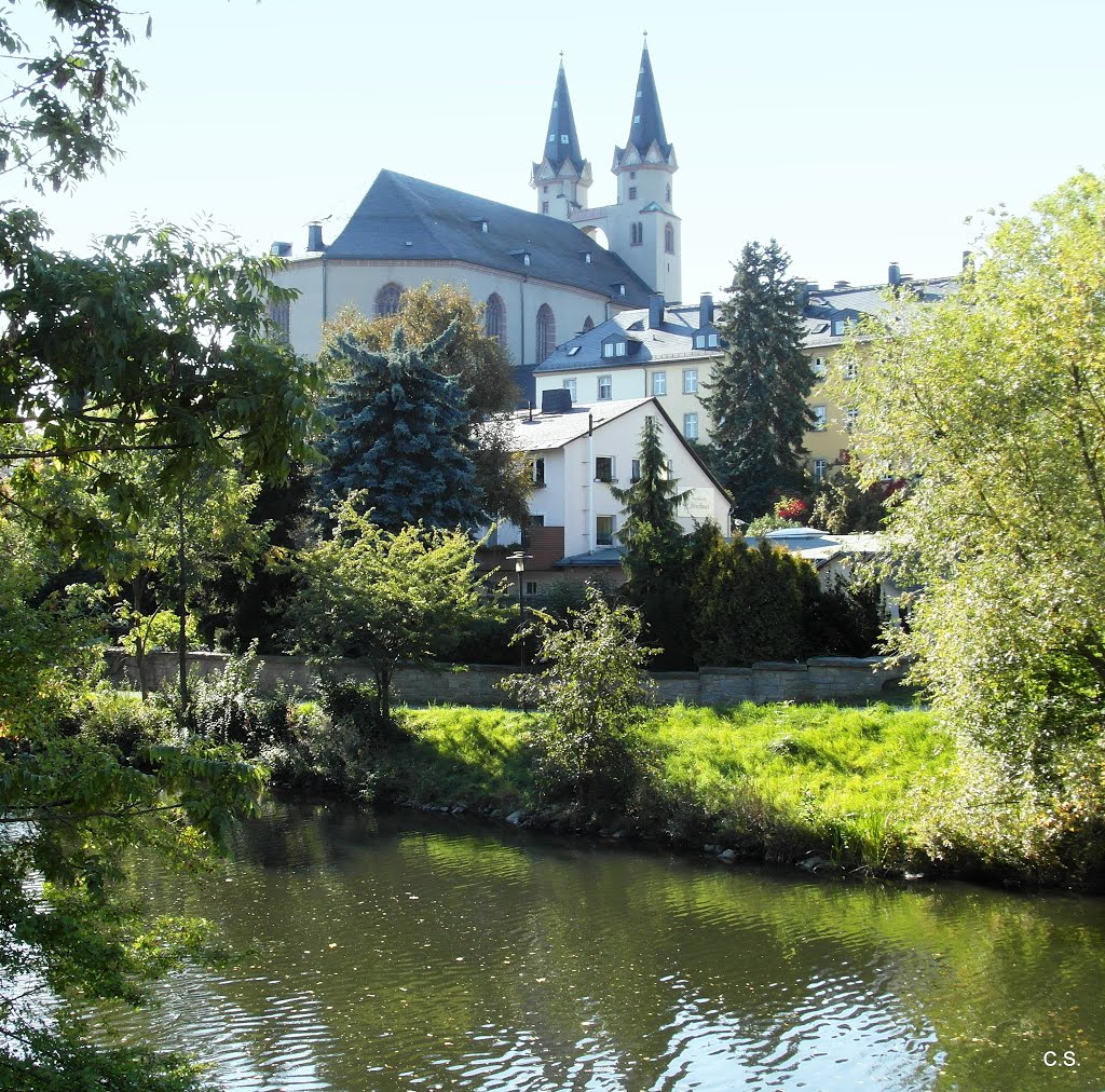 H.- Saale und Michaeliskirche by christophrudolf