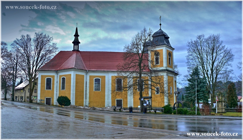 Deštné v Orlických horách - kostel sv. Máří Magdalény 2014 by Karel Souček