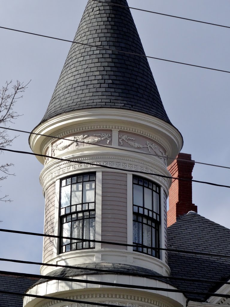 1895 Holman Day House; 2 Goff St., Auburn, Maine by Taoab