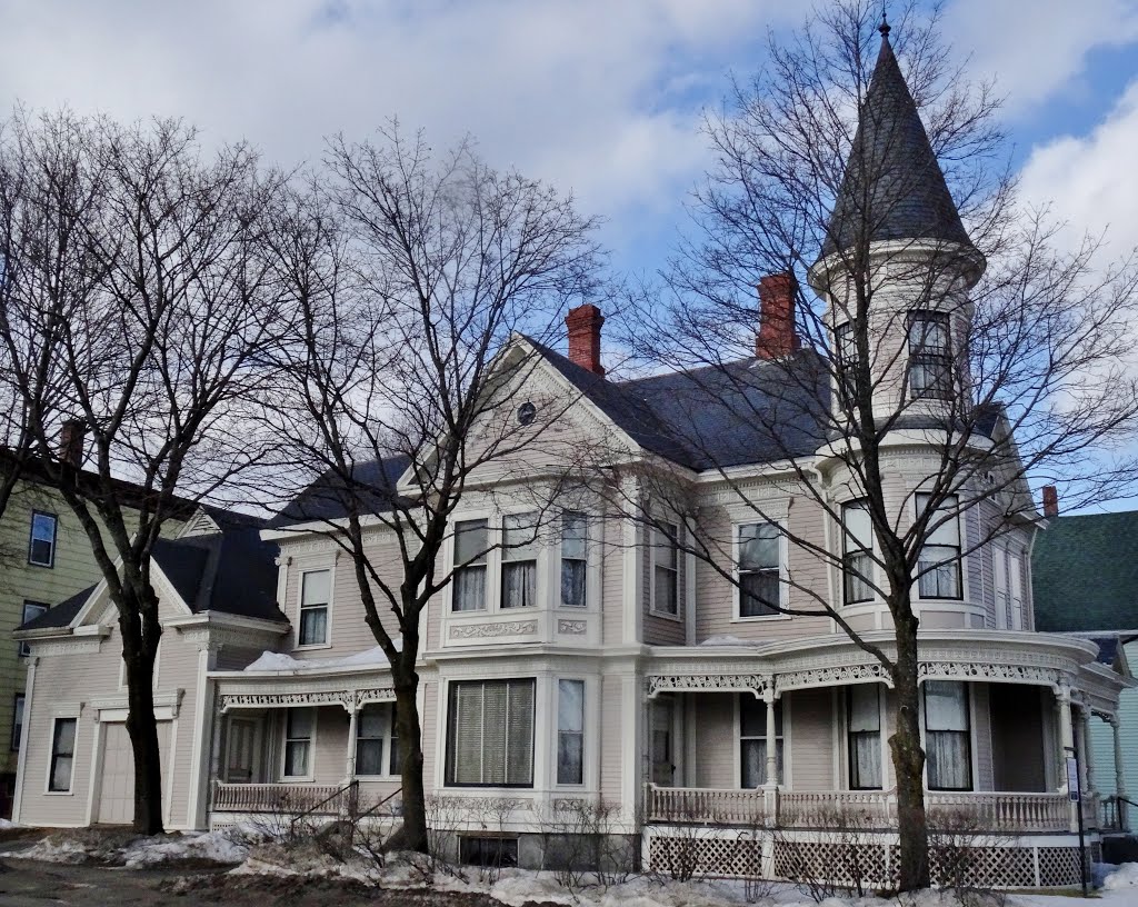 1895 Holman Day House; 2 Goff St., Auburn, Maine by Taoab