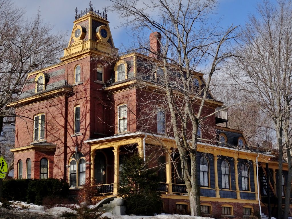 1867 Frank L. Dingley House; 291 Court St., Auburn, Maine by Taoab