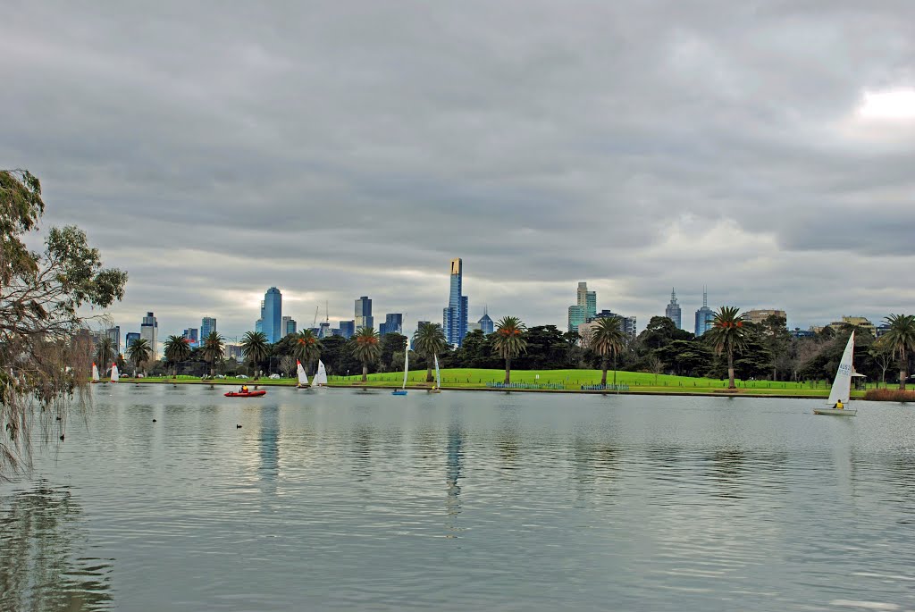 Albert Park Lake, Melbourne, VIC, Australia by MarieE