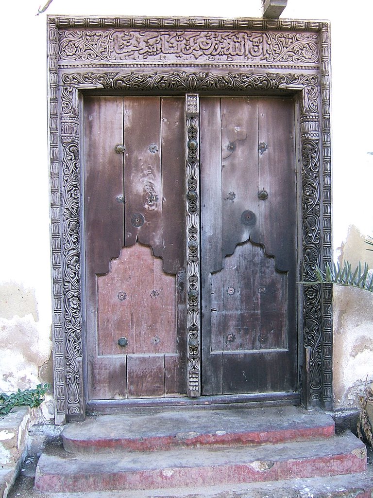 Doorway - old Mombasa by John Naylor