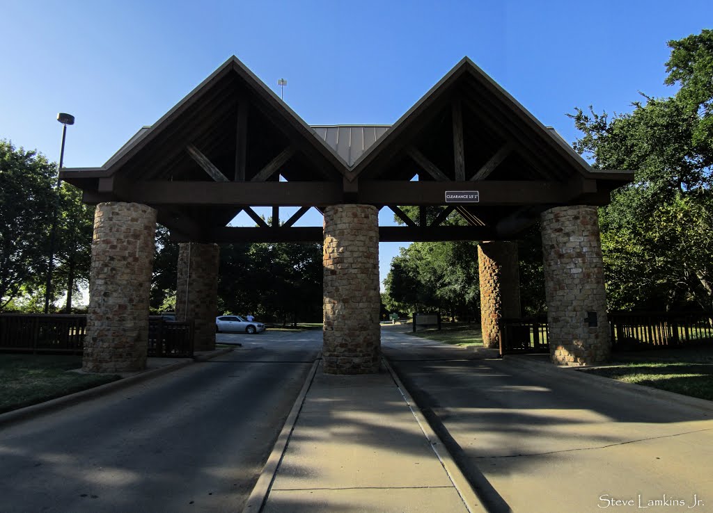 River Legacy Park Entrance, Arlington, Texas by Steve Lamkins Jr.