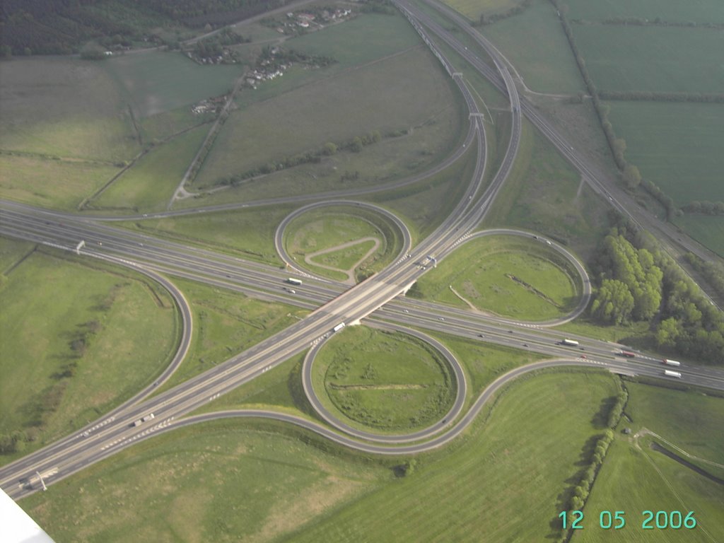 Luftbild-Autobahndreieck-Oranienburg by Thomas Esch