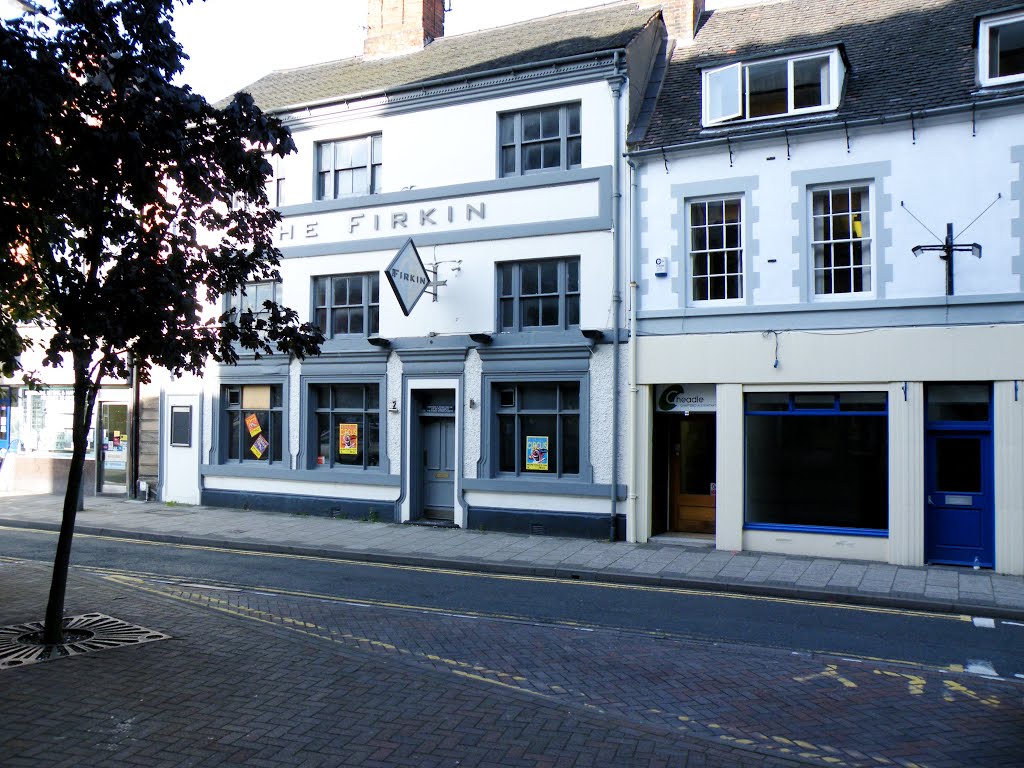 The Firkin public house now empty (2014) Stafford, UK . by bobhampshire