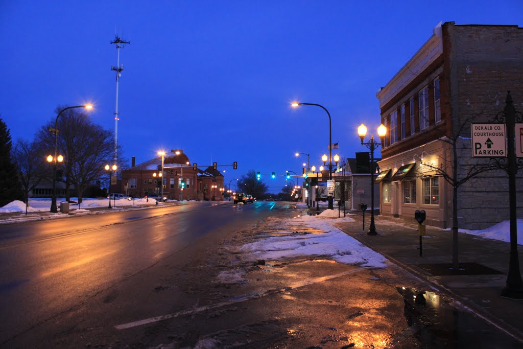 State Street at dusk by Brian Zurita