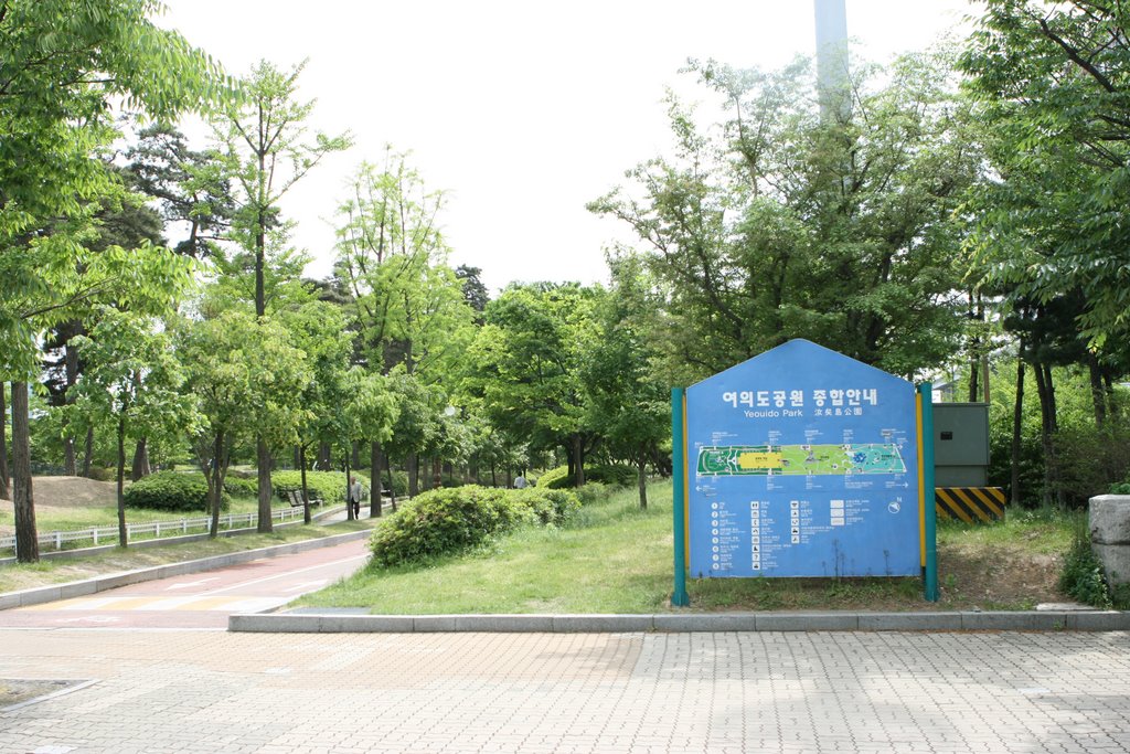 Yeouido Park Pathway by visitkorea.or.kr