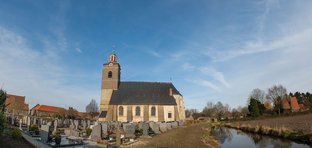 Lambertuskerk,Neeritter, Nederland by Henri Van Ham