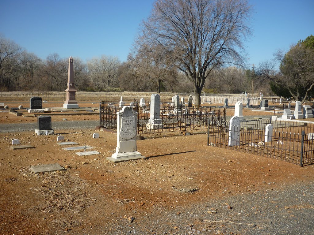 Mormon Island Cemetery relocated by Bill Cook