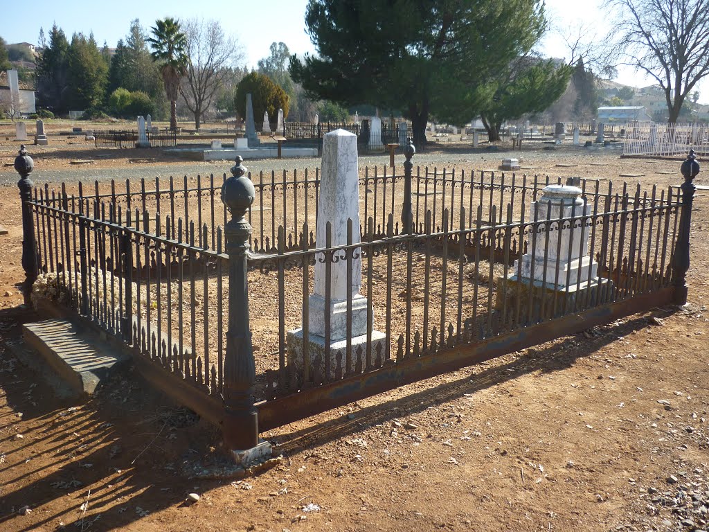 Mormon Island Cemetery relocated by Bill Cook