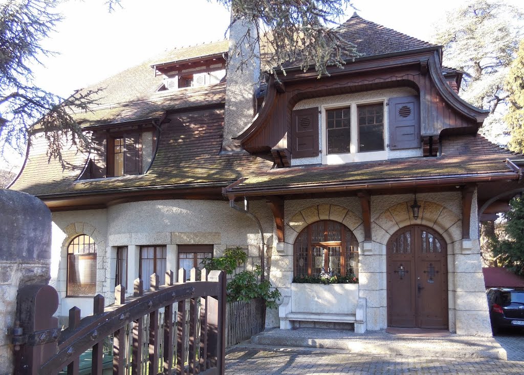 La Tour-de-Peilz, rue du Collège 1, «Le Manoir» (Charles-Alphonse Gunthert 1912) by Jacques Lasserre