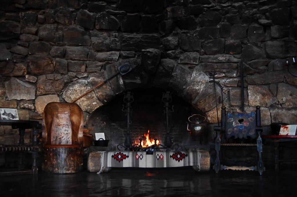 Hermits Rest - fireplace by Karolina_grzes