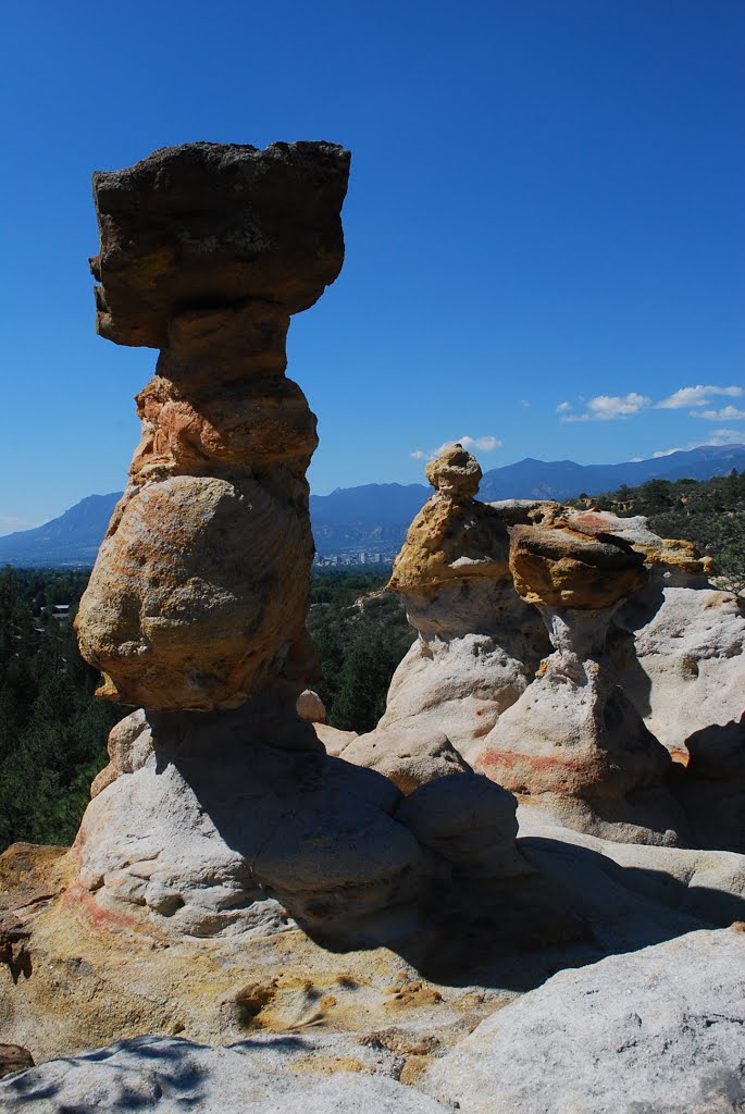 Mountain View from Templeton Trail HooDoos by coloradojak - Keep Panoramio Alive