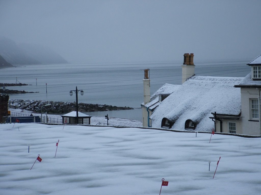 No sunbathing in Sidmouth today but snowballs? by ladyaberdovey