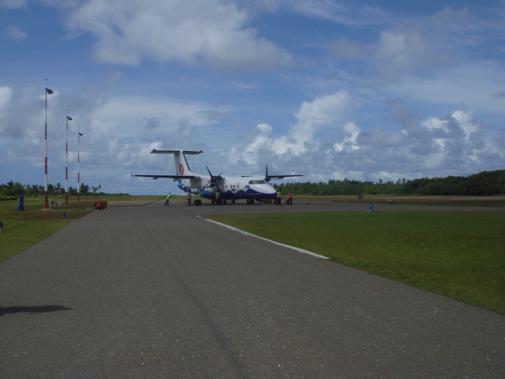 Kaadehdhoo Airport by Adnan Haleem