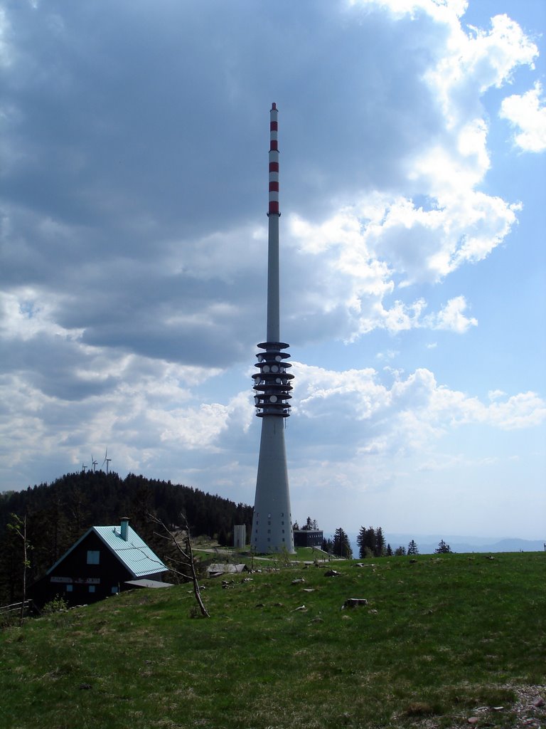 Blick auf den SWR-Fernsehturm by Vheissu