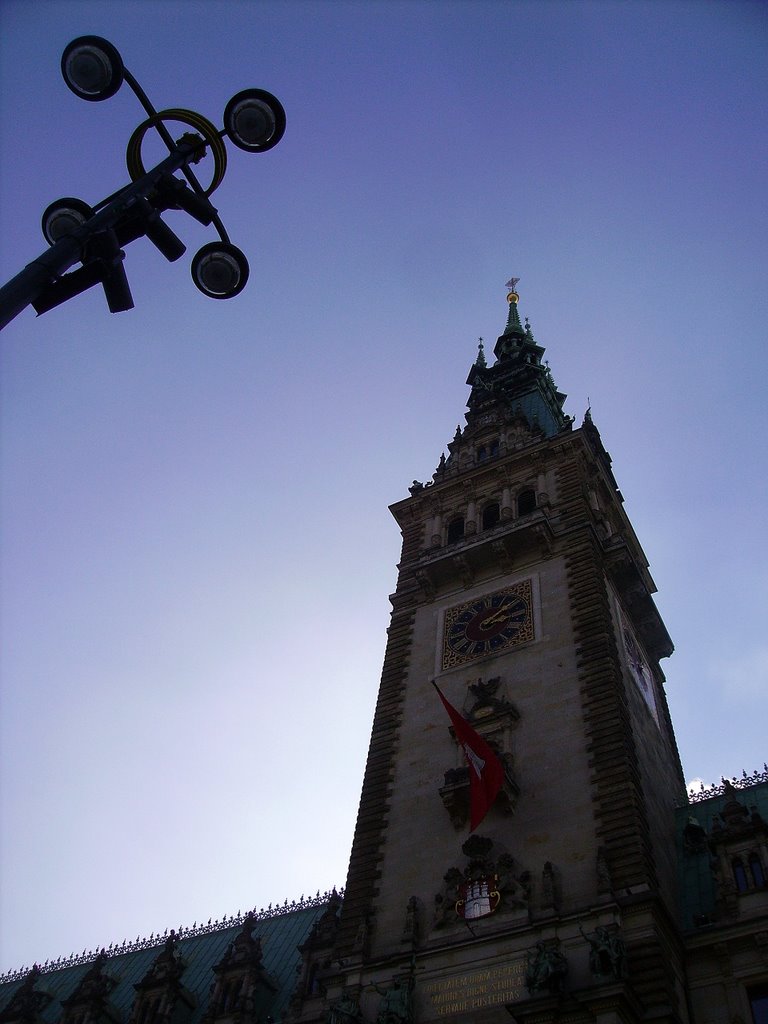 Hamburg - city hall by Maarten Groenbroek