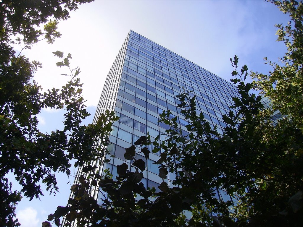 Hamburg - building on valentinskamp by Maarten Groenbroek