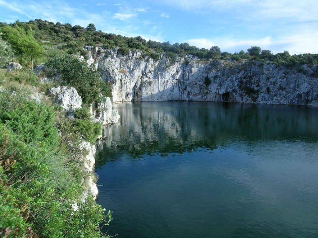 Rogoznica,salt lake by Judit Gimesi