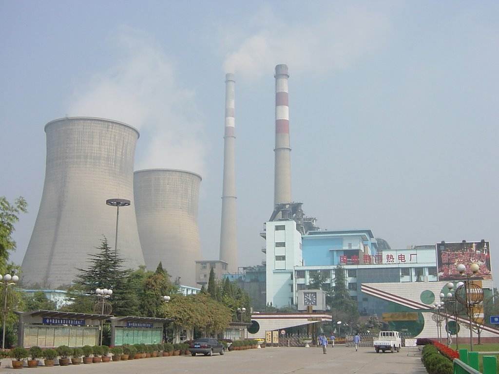 Jingmen thermal power plant by kuizhang