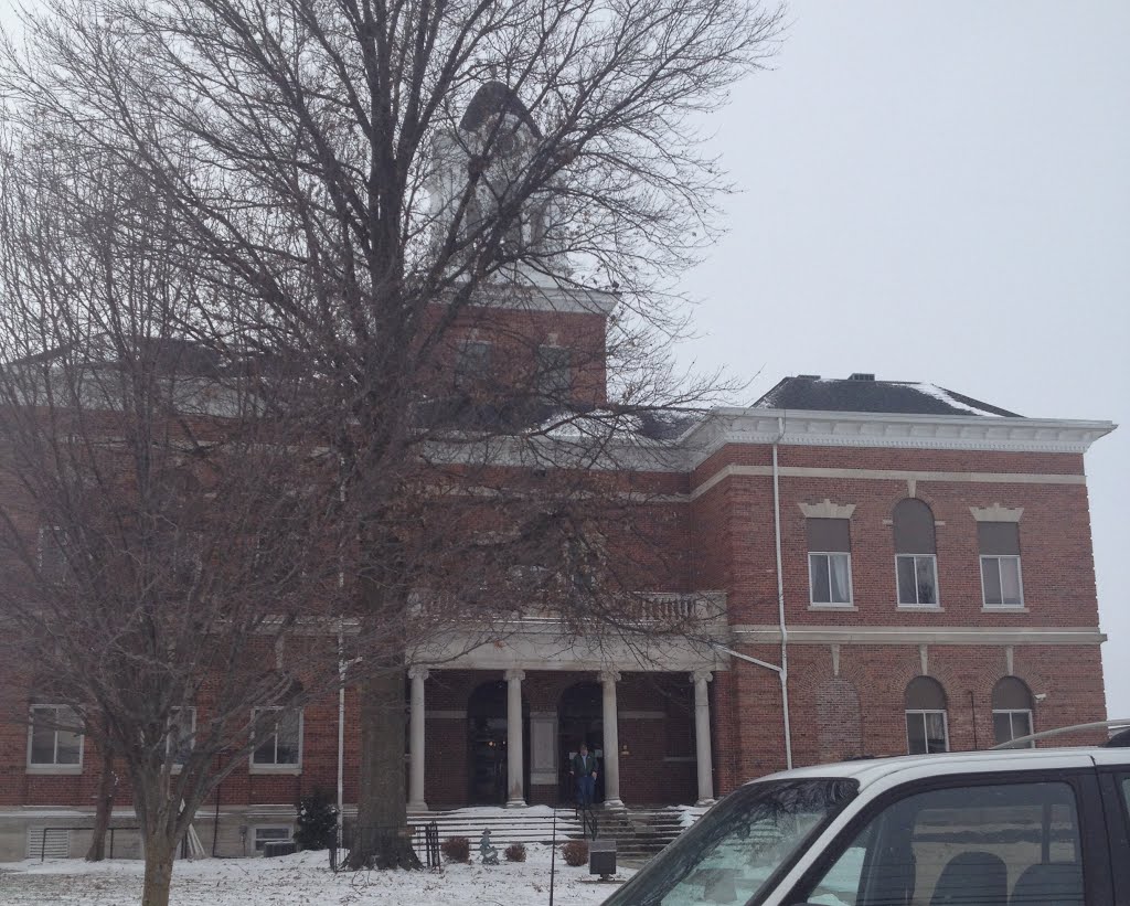 The Clark County Court House in Marshall Illinois by JBTHEMILKER