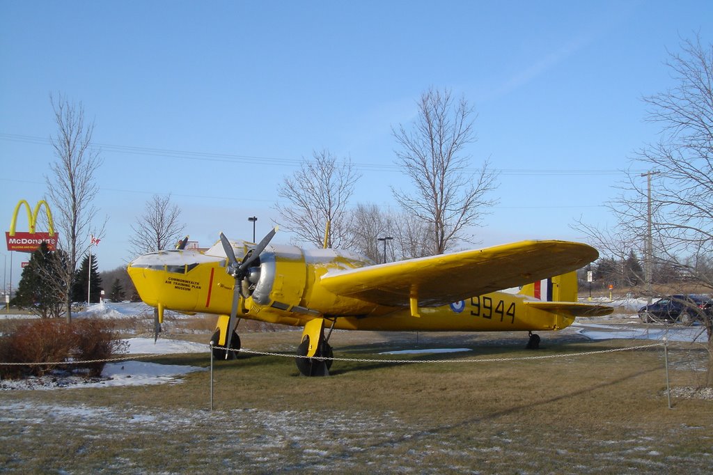 Airplane in Brandon MB Comfort inn by DieselDucy