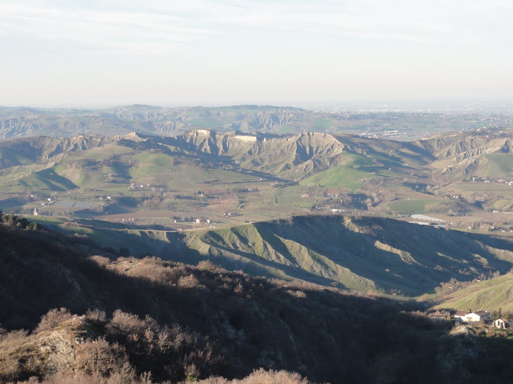 I calanchi dalla cima di Monte Mauro by ildirettore