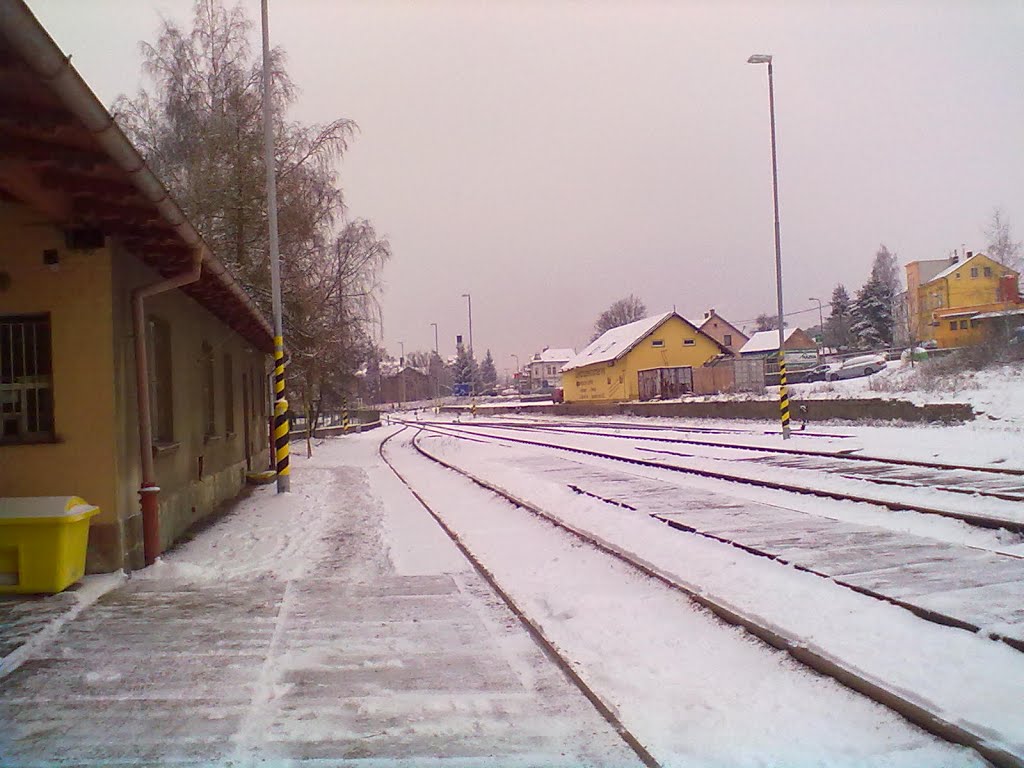 Bahnhof Tachov (Tachau) by schmmanf