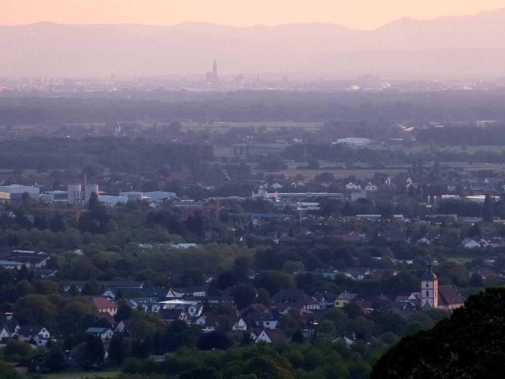 Sonnenuntergang sunset strassburg by Dietrich Weisenborn