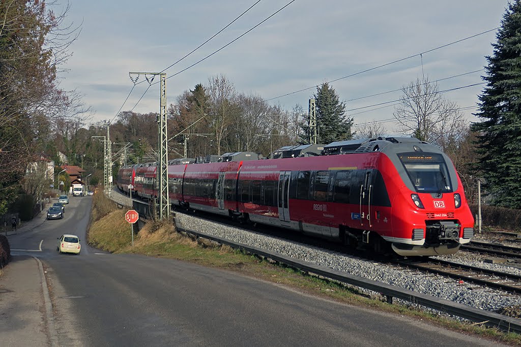 Tutzing, Heinrich-Vogl-Straße by Railroadpics