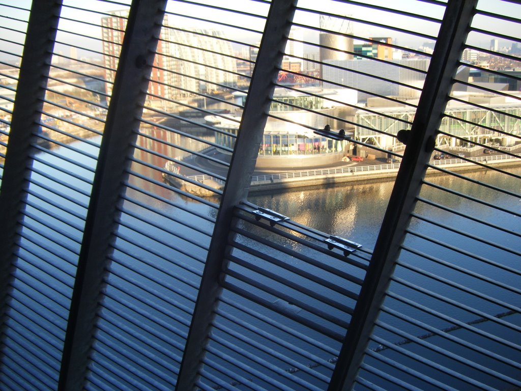 The Lowry Centre, View From the Air Tower of the IWM North by Zanrosa