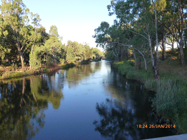 Wellington - Macquarie River Looking Upstream - 2014-01-26 by sandyriva