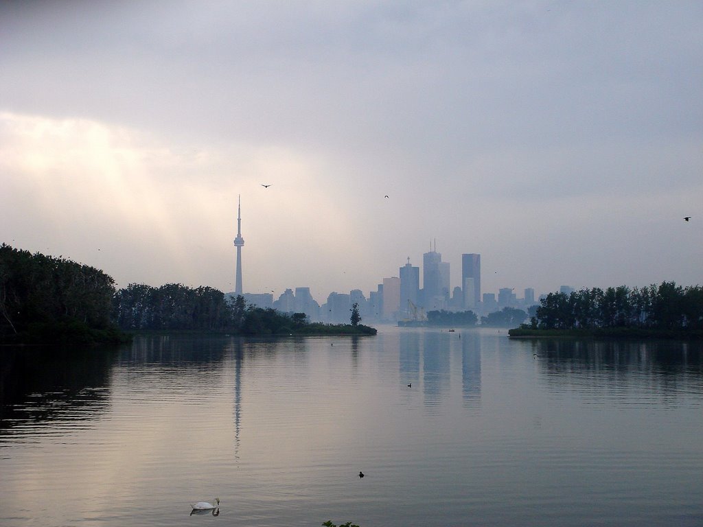 Cityscape from Thompson Park by cobemkd