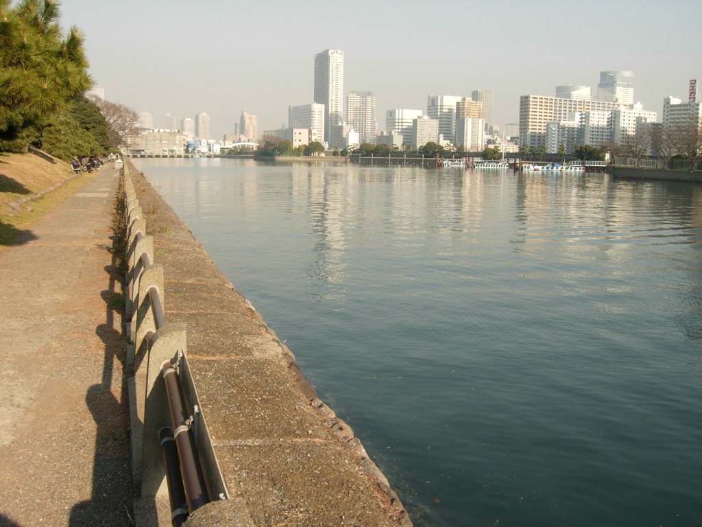 Hamarikyu garden by butch24h