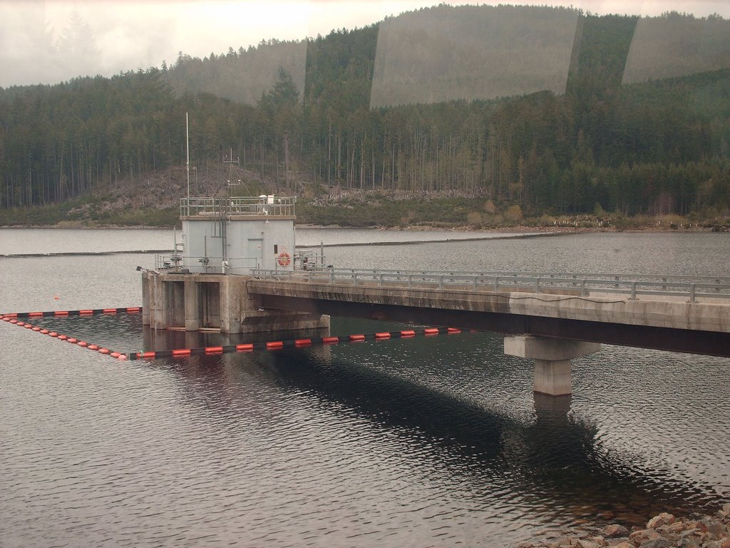 Sooke Lake Reservoir Intake by Kiwibirdman