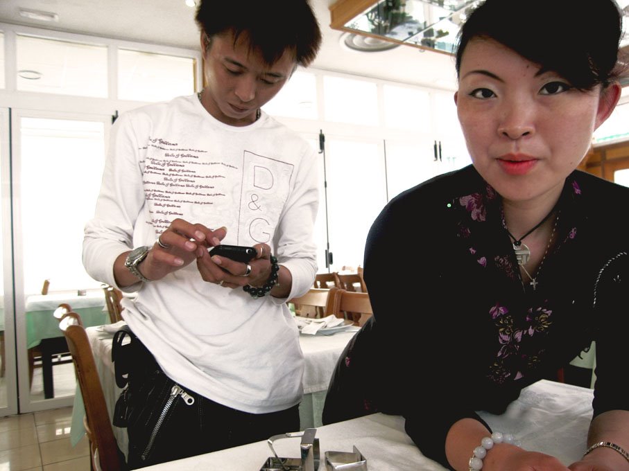 Chinese restaurant at playa de Bossa, Ibiza. by Mary Photropics