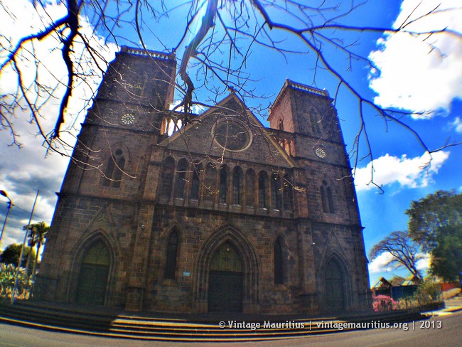 Plaine Verte Church - Vintage Mauritius by Vintage Mauritius